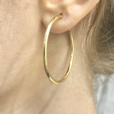 گوشواره حلقه ای متوسط